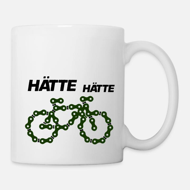 fahrrad - Tasse - Weiß