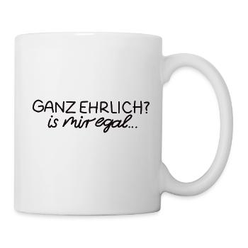 Egal - Tasse - Weiß - Rechts