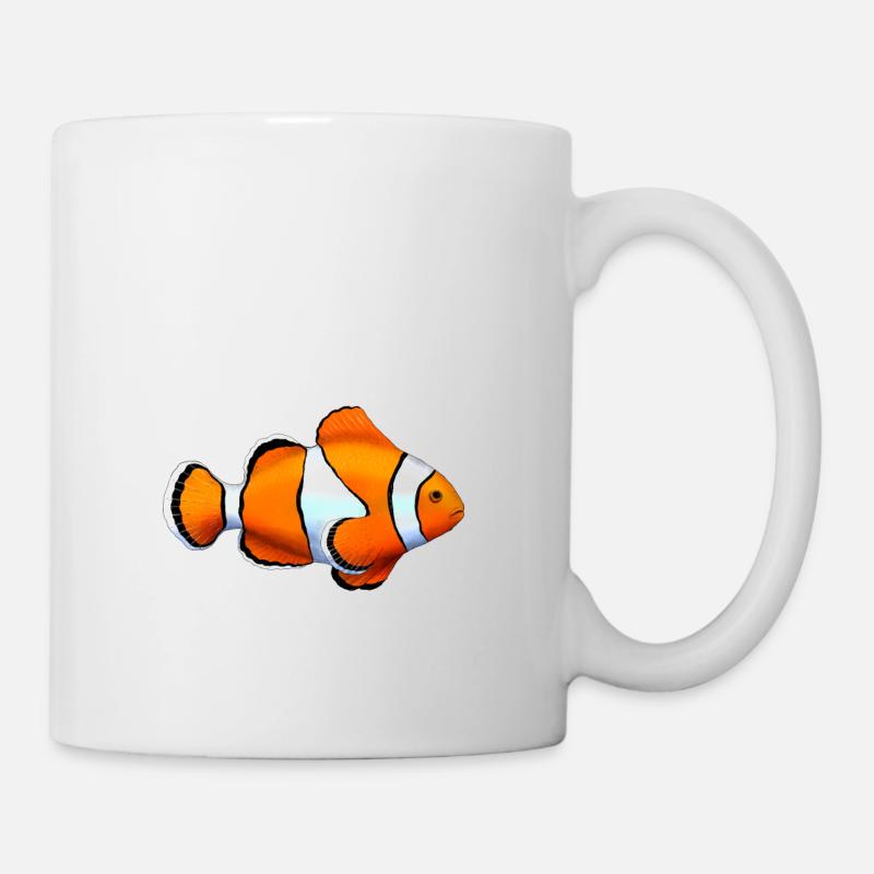 POISSON PAYASO - Mug blanc - blanc