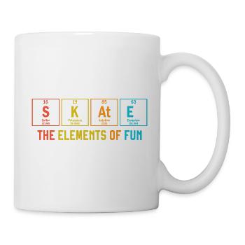 Skate The Elements of Fun Periodic Table - Mug - white - Right