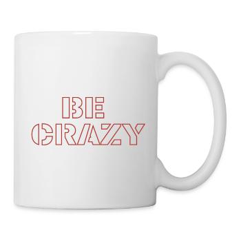 Être fou - Mug blanc - blanc - Droite