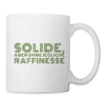 Solide aber ohne jegliche Raffinesse - Tasse - Weiß - Rechts