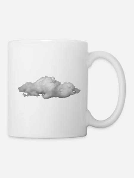 Nuage moelleux - Mug blanc - blanc