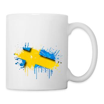 Suède Suède Scandinavie Pays nordiques Viking Europe - Mug blanc - blanc - Droite