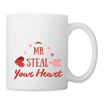 Mr Steal Your Heart - Mug - white - Right
