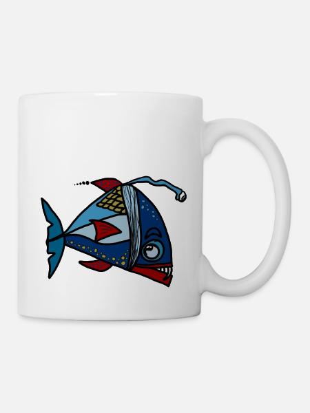 Fisch - Tasse - Weiß
