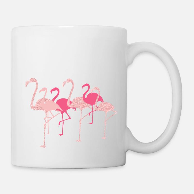 Flamingo Flamingo - Tasse - Weiß