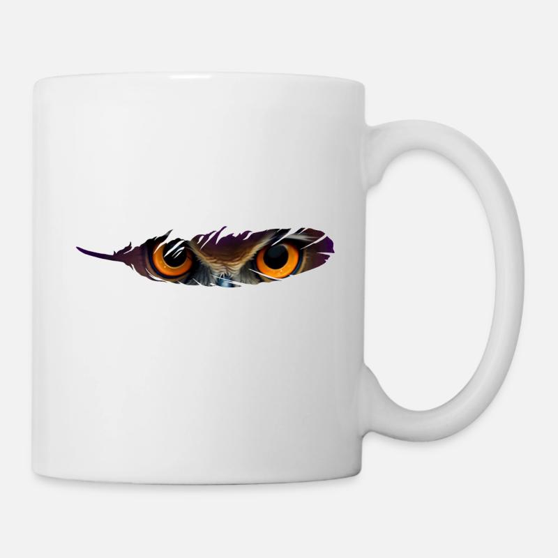 Owlfeather - Tasse - Weiß