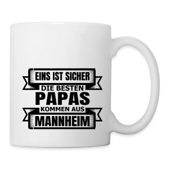 Mannheim Monnem Mannheimat - Mug - white - Right