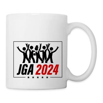Junggesellen Abschied 2024 - Tasse - Weiß - Rechts