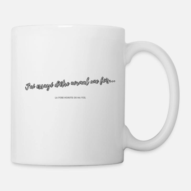 Normal - Tasse - Weiß