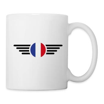 France Style T-Shirt - Mug - white - Right