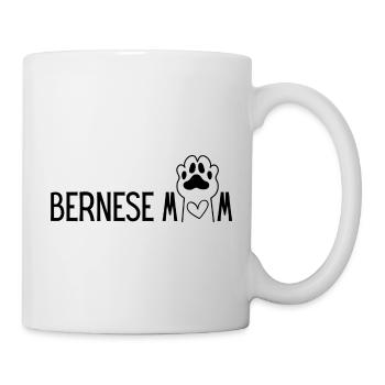 Minimalist Bernese mama Gift Bernese Mountain Dog - Mug - white - Right