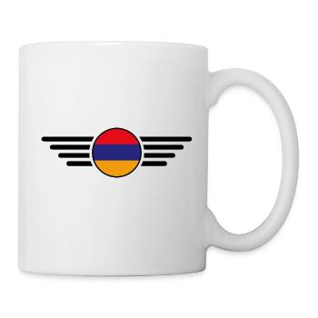 Armenian Style Design T-Shirt - Mug - white - Right