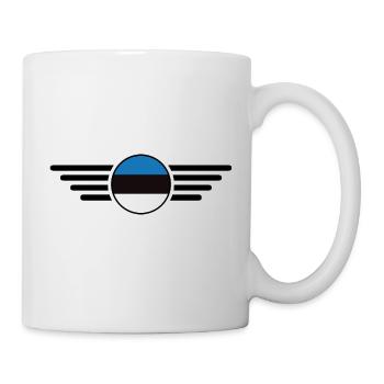 Estonie Style Design T-shirt - Mug blanc - blanc - Droite