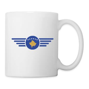 T-shirt de style Kosovo - Mug blanc - blanc - Droite