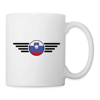 Slovénie Style Design T-shirt - Mug blanc - blanc - Droite