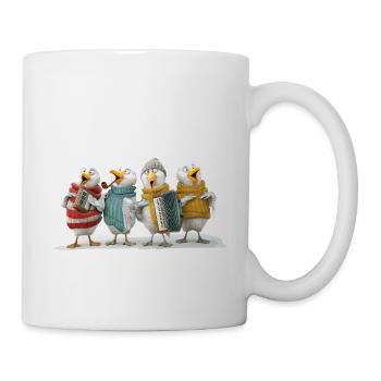 Party Möwen - Tasse - Weiß - Rechts