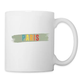 Paris - Tasse - Weiß - Rechts
