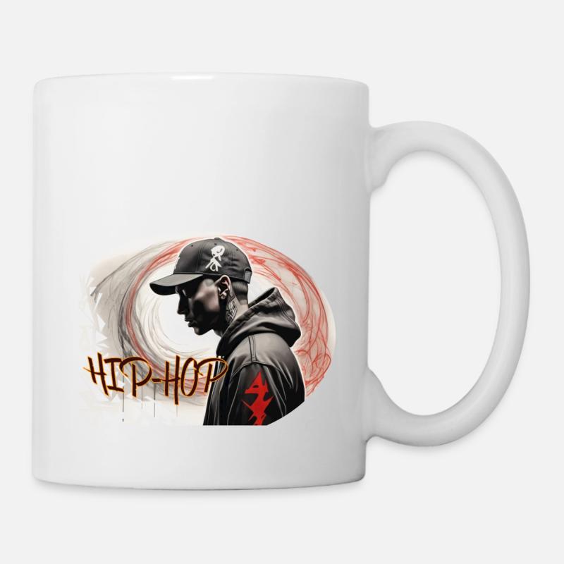 hip-hop - Tasse - Weiß