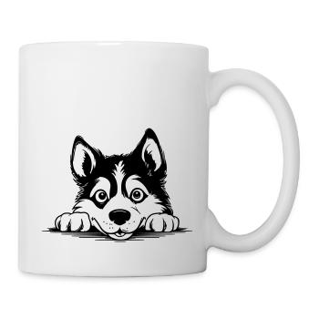 Siberian Husky - Mug - white - Right