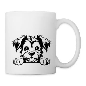 Yorkshire Terrier - Mug - white - Right