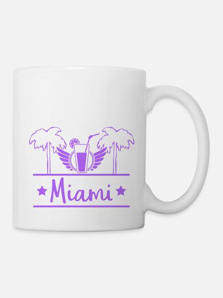 miami - Tasse - Weiß