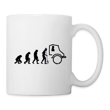 Unimog Evolution - Offroad - Farben editierbar - Tasse - Weiß - Rechts