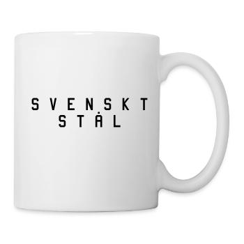 Schwedischer Stahl 1 - Tasse - Weiß - Rechts