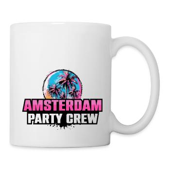 Amsterdam Party Crew Holiday Saying - Mug - white - Right