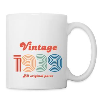Vintage 1939 all original parts - Mug - white - Right