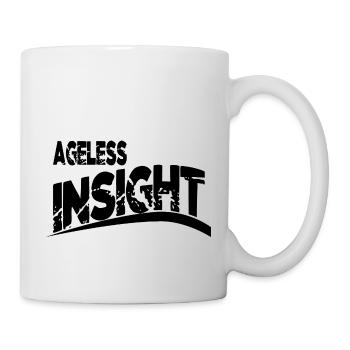 funny wisdom community mind power funny quote - Mug - white - Right