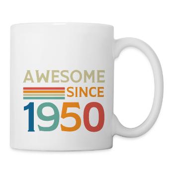 Awesome since 1950 - Mug blanc - blanc - Droite