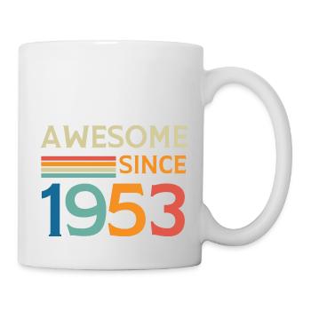 Großartig seit 1953 - Tasse - Weiß - Rechts