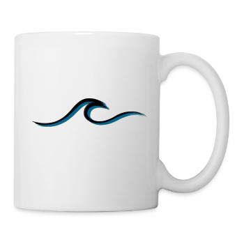 Vague vague Surf Eau Rat Surfer - Mug blanc - blanc - Droite