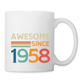 Awesome since 1958 - Mug - white - Right