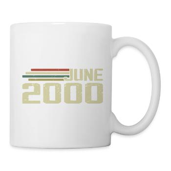 June 2000 Anniversary June 2000 June 2000 Birthday - Mug - white - Right