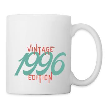 Jahrgang 1996 Ausgabe - Tasse - Weiß - Rechts