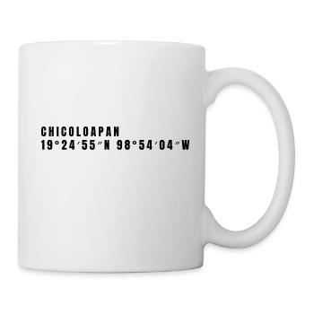 State of Mexico Mexico Coordinates - Mug - white - Right