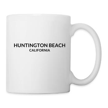 Huntington Beach, Californie, États-Unis - Mug blanc - blanc - Droite