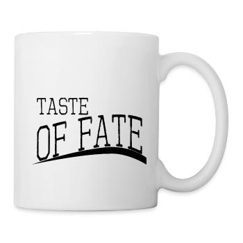 gift idea destiny unfolding fate statement - Tasse - Weiß - Rechts