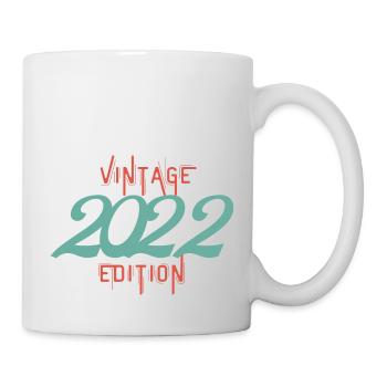 Jahrgang 2022 Ausgabe - Tasse - Weiß - Rechts