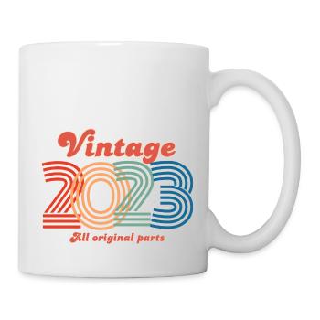 Jahrgang 2023 Ausgabe - Tasse - Weiß - Rechts