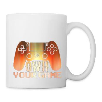 Jeu de joueur Jouer en ligne Jeux sur ordinateur Arcade Neon - Mug blanc - blanc - Droite
