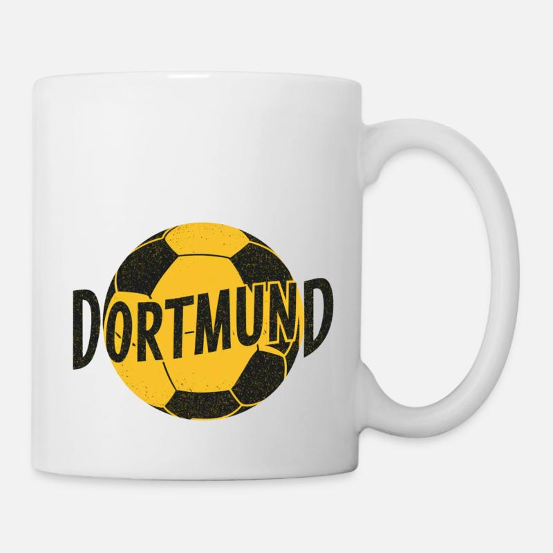 Fussball Dortmund - Tasse - Weiß