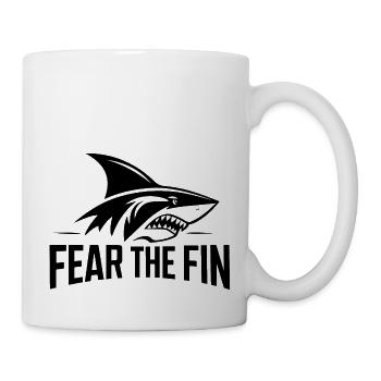 FEAR THE FIN - Mug - white - Right