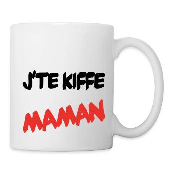 Ich hab dich lieb, Mama - Tasse - Weiß - Rechts