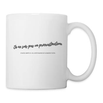 Procrastinator - Mug - white - Right