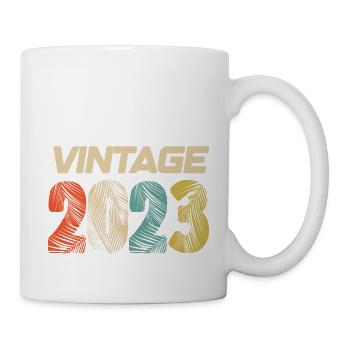 Jahrgang 2023 Retro - Bestseller - Tasse - Weiß - Rechts