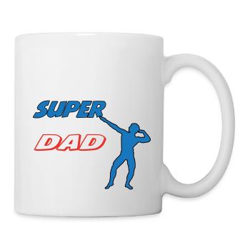 SUPER-VATER - Tasse - Weiß - Rechts